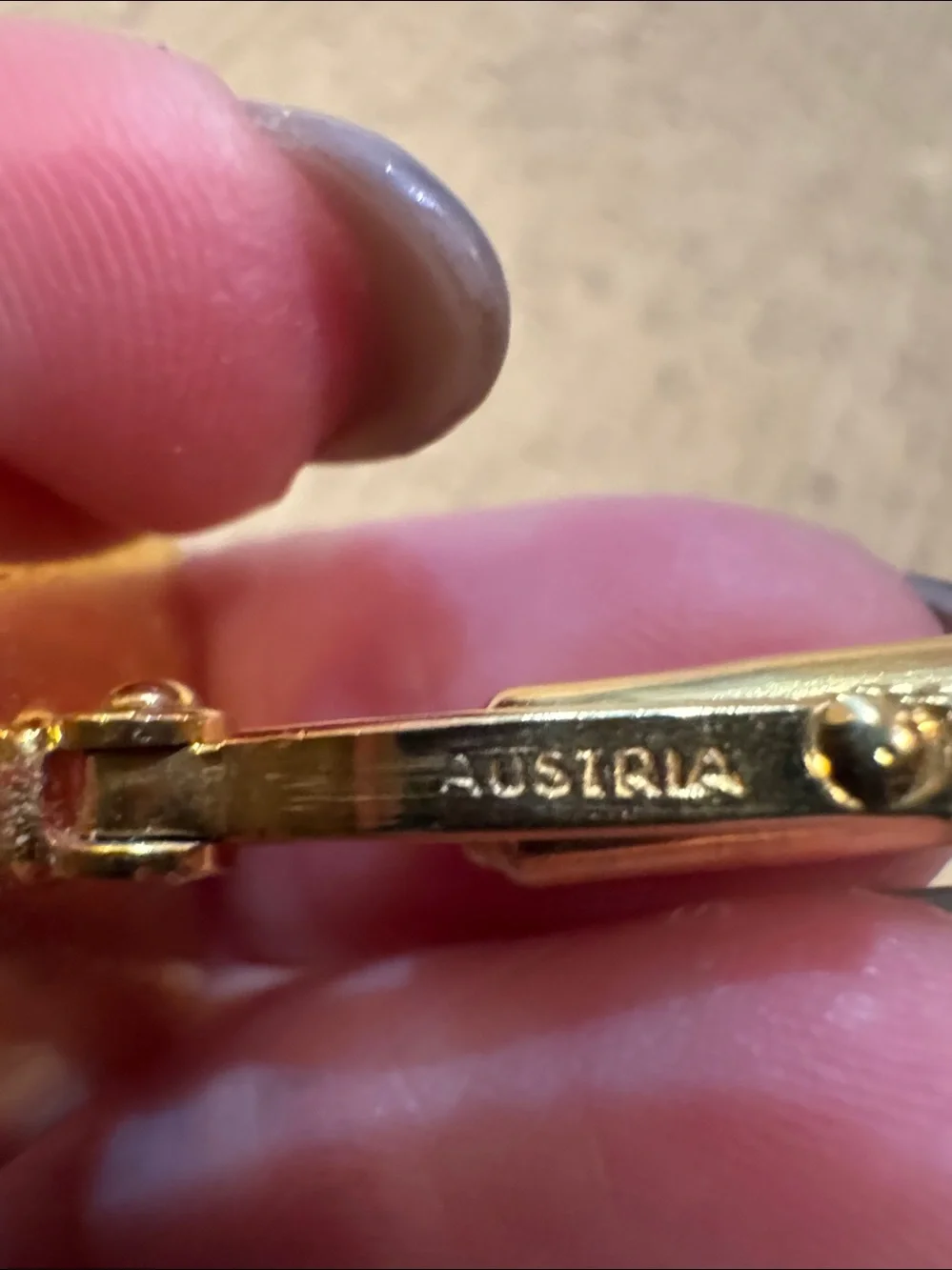 Vintage Christian Dior cufflinks